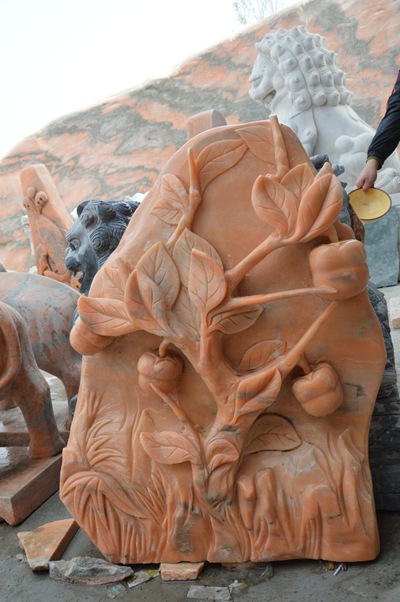 晚霞红石雕 流动的古老艺术，永恒的洒脱魅力